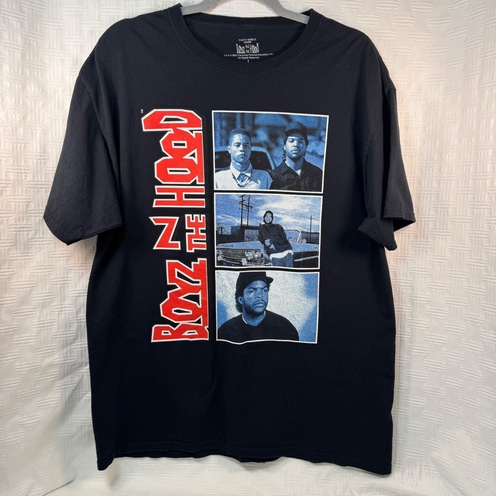 Boyz N The Hood & Ice Cube‎ Graphic Tee (2023 Licensed) / Size Large / Sku 0194